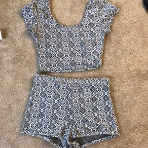 Two piece spring set